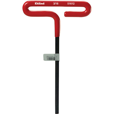 Eklind HEX KEY T HNDL 6"" 3/16"" 51612